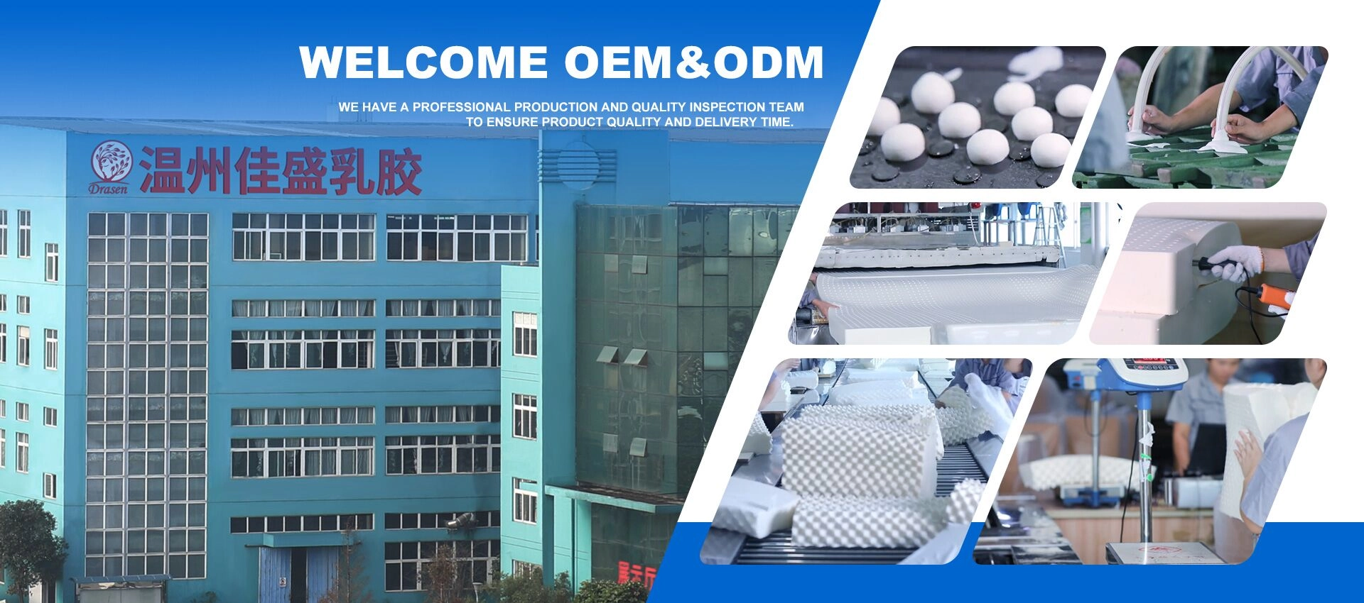 Ffatri Pillow Latecs Proffesiynol